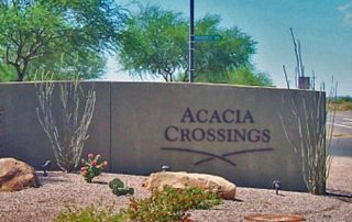 Acacia Crossings Subdivision in Maricopa