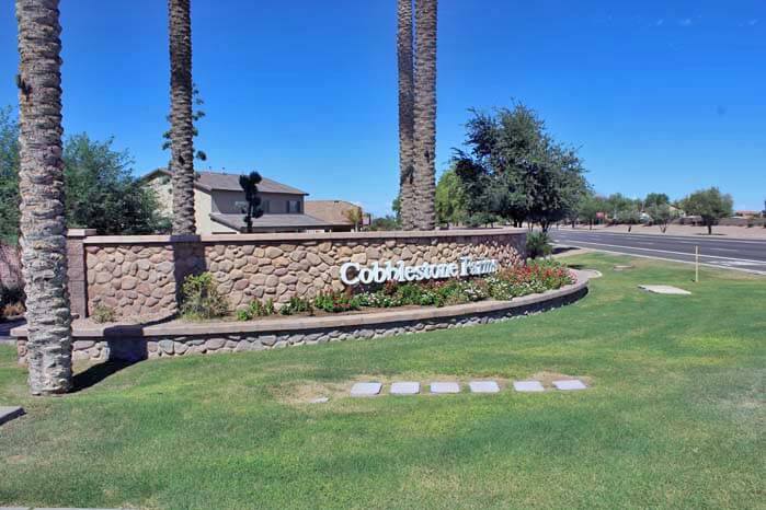 Cobblestone Farms Subdivision in Maricopa
