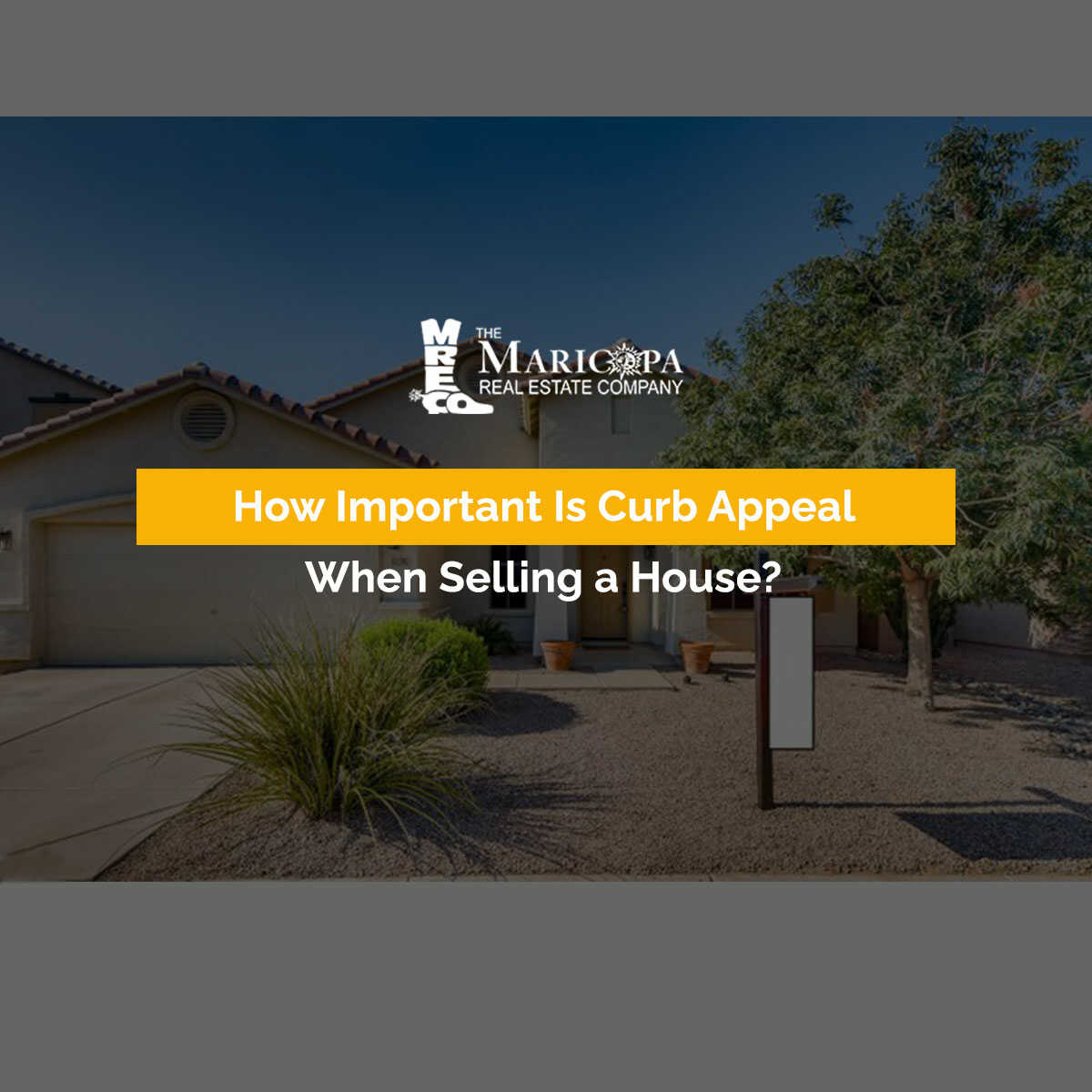 How Important Is Curb Appeal When Selling a House?